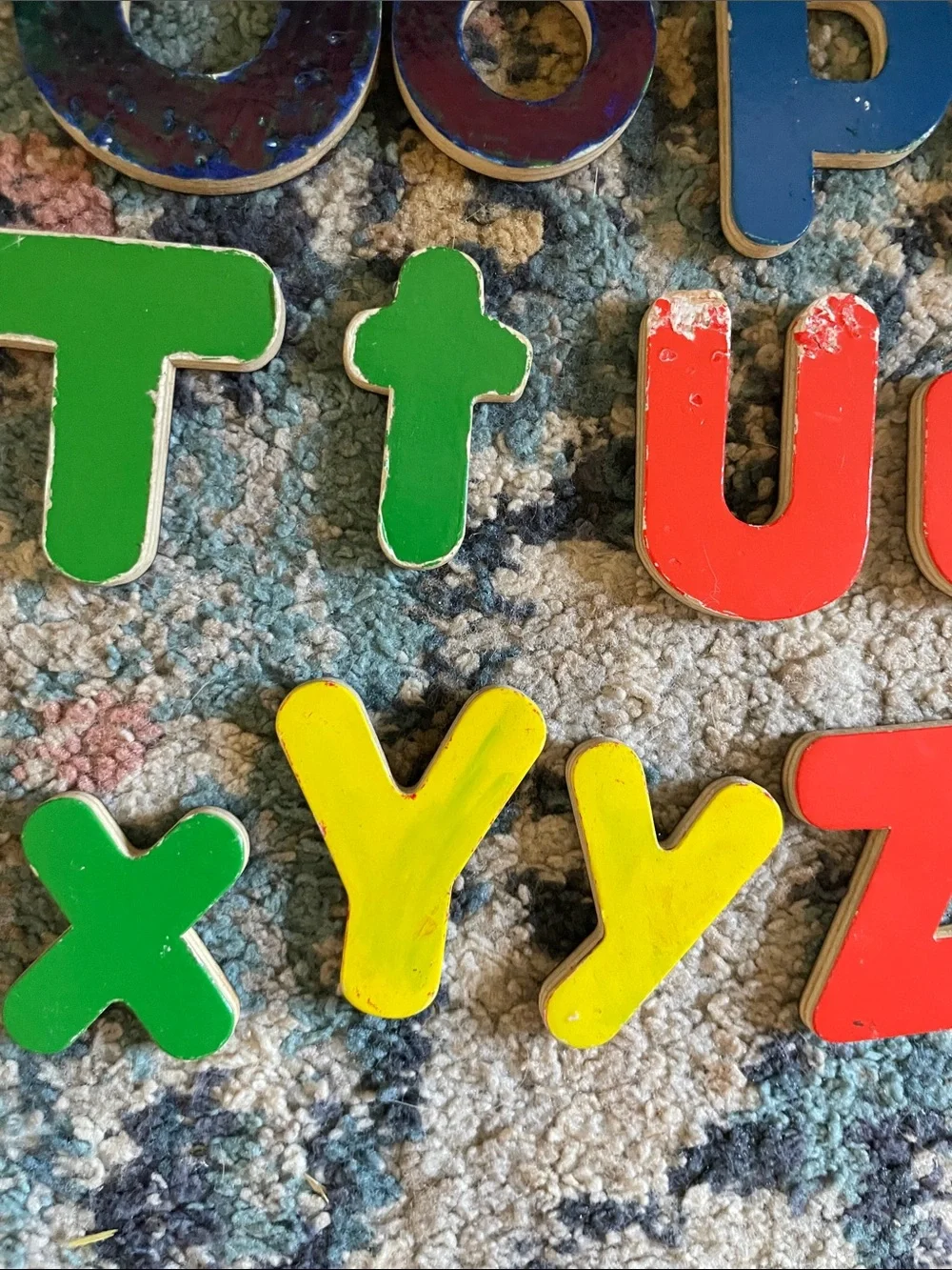 Melissa & Doug Wooden Magnetic Alphabet Letters - Multicolor Kids Toy